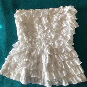 Strapless Hollister shirt